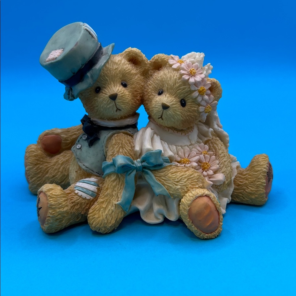 1992 Cherished Teddies ROBBIE and RACHEL figurine